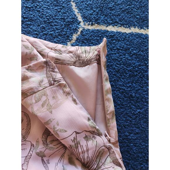 Y2k Hillard & Hanson Women's Plus Floral Skirt 14 - Picture 5 of 8